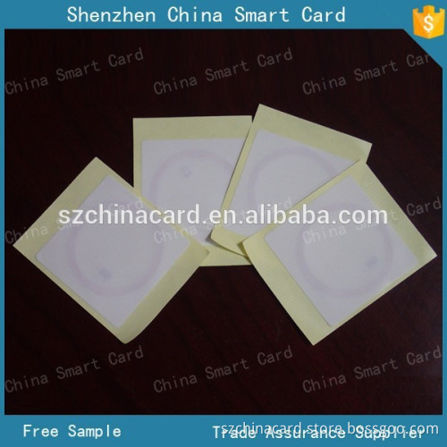 13.56Mhz blank label rfid sticker